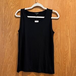 J. Jill Classic Black Tank Top